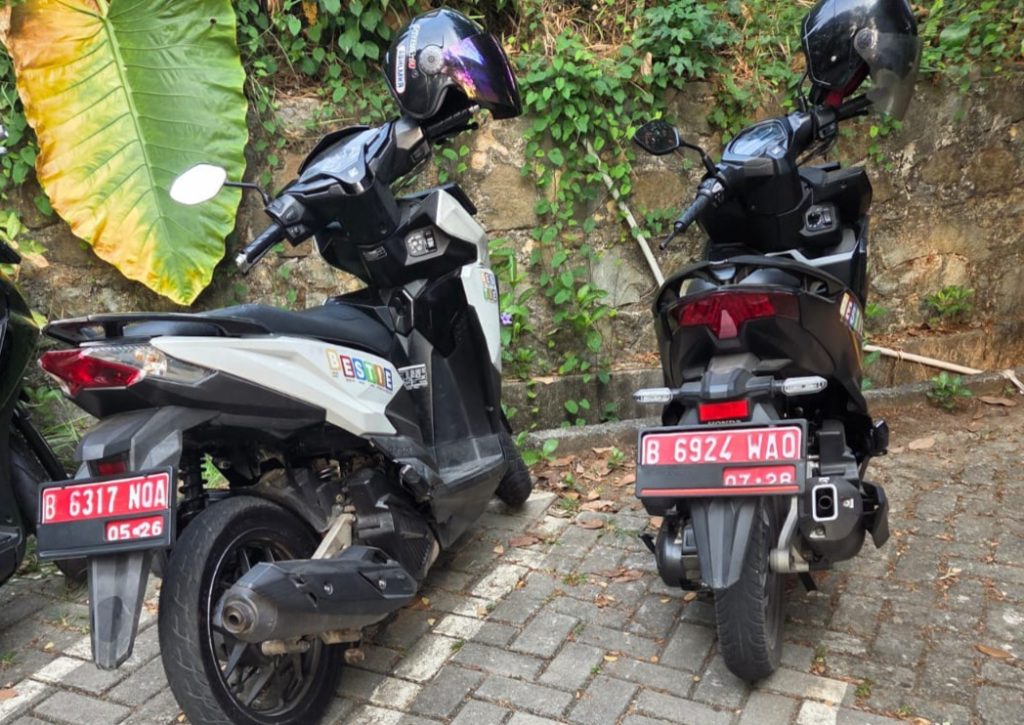 Aset Kendaraan Motor Dinas Vario milik Dinas Sosial Kota Tangsel.